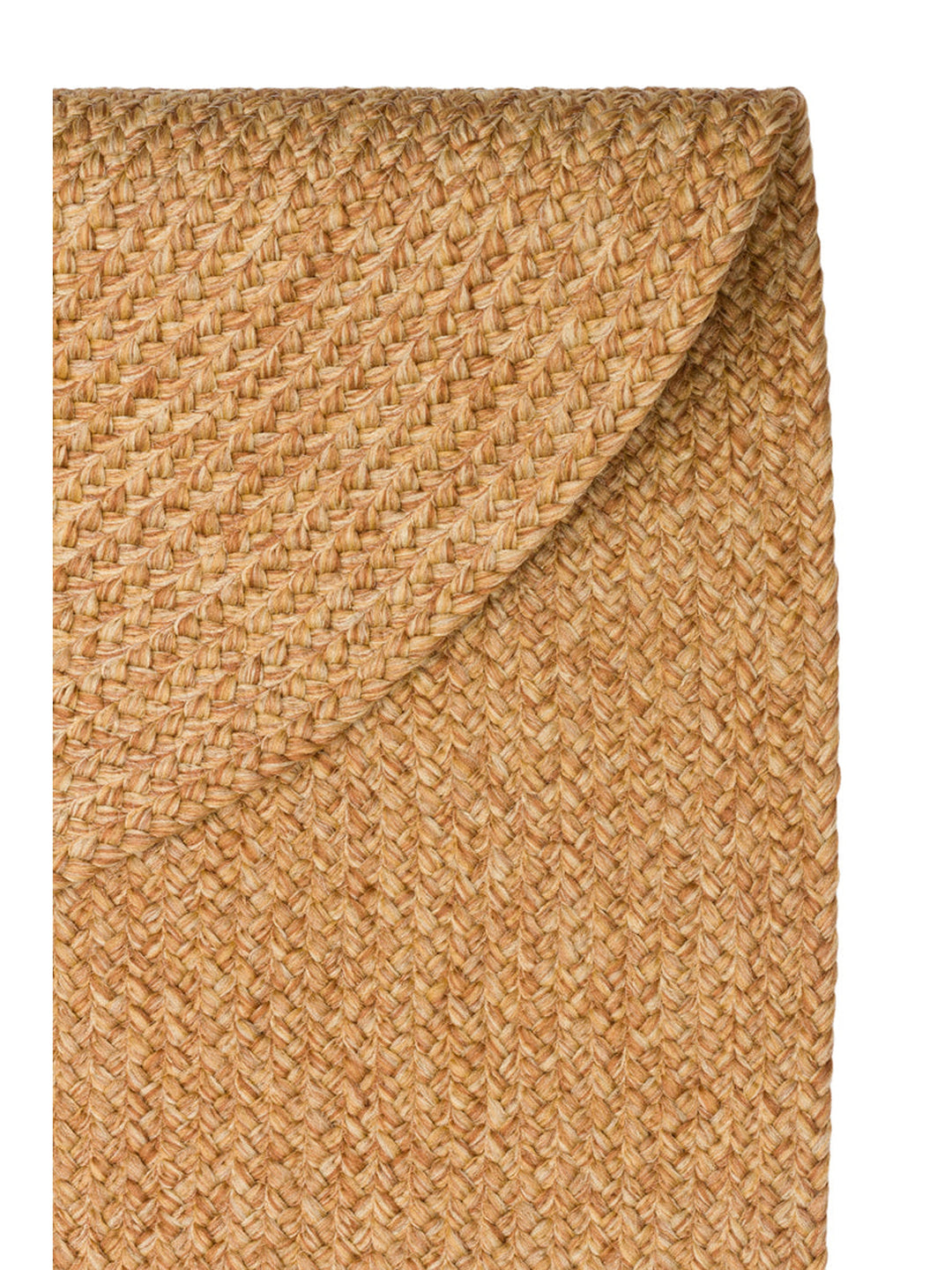 Cancun Jute Cotton Blend Living Room Hallway Kitchen Cotton Straw Knitted Rug 19NAT