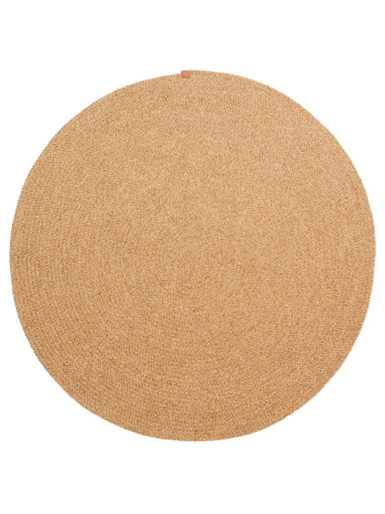 Cancun Jute Cotton Blend Living Room Hallway Kitchen Cotton Straw Knitted Rug 19NATQ