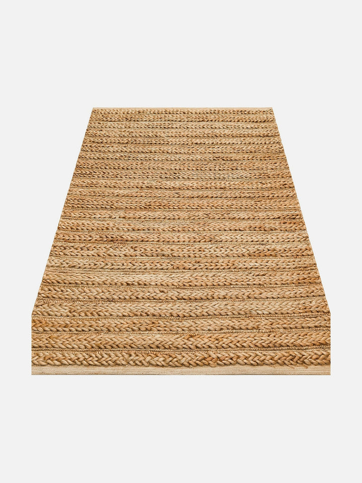 Baccarat Jüt %100 Naturel Oturma Odası Koridor Antre Mutfak Balkon El Dokuma Hasır Halı BAC MIX NAT - Carpetdocia