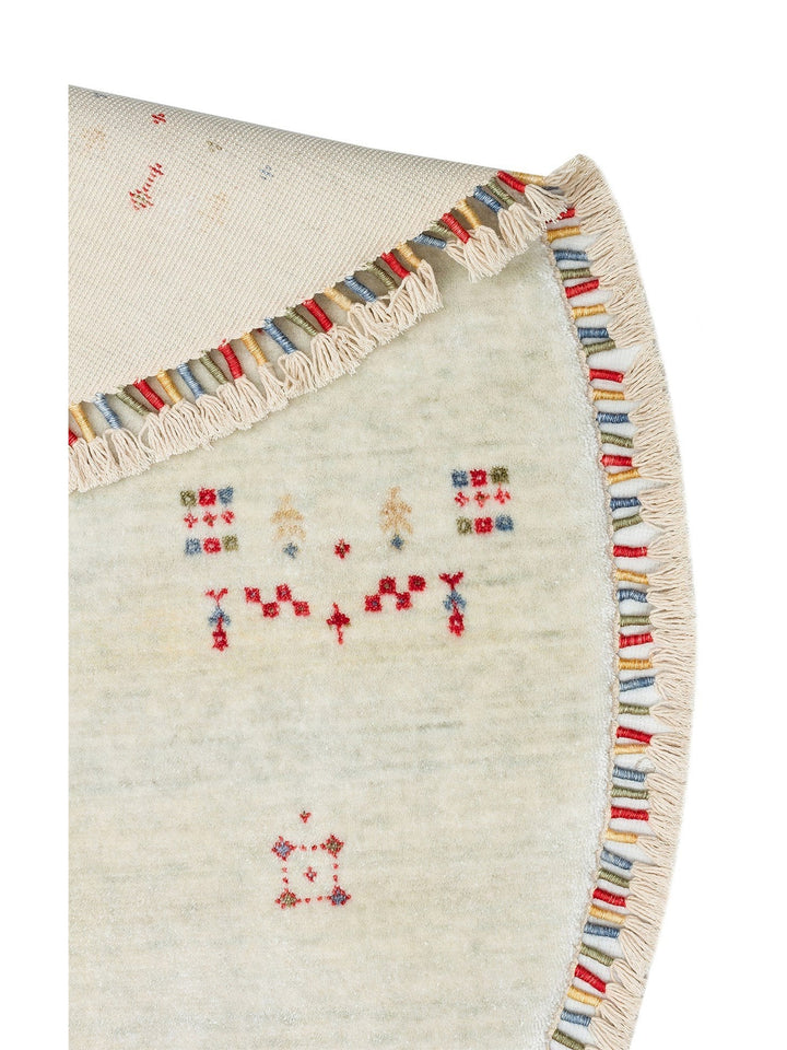 Oushak Carnaval 100% Natural Easy to Clean Handcrafted TENCEL™ Modern Uşak Carpet 06 BEIGE Q