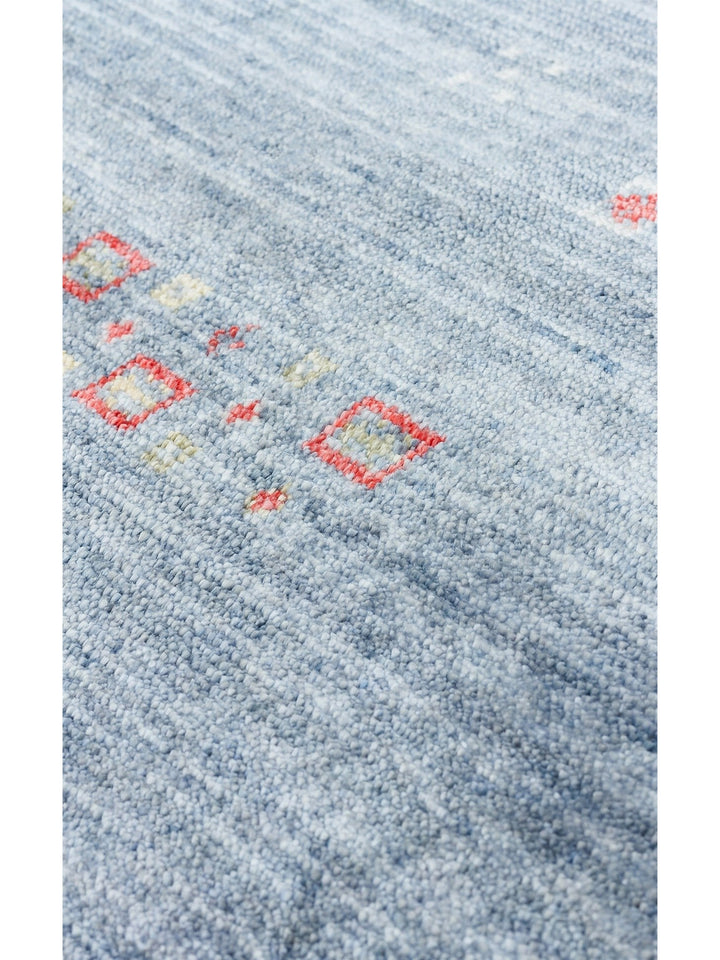 Oushak Carnaval 100% Natural Easy to Clean Handcrafted TENCEL™ Modern Uşak Carpet 06 BLUE Q
