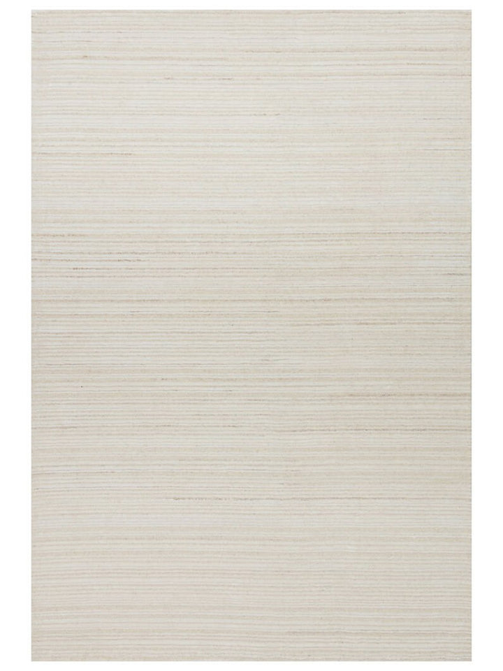 Tapis tissé à la main en mélange de laine et TENCEL™ série Palermo CREAM