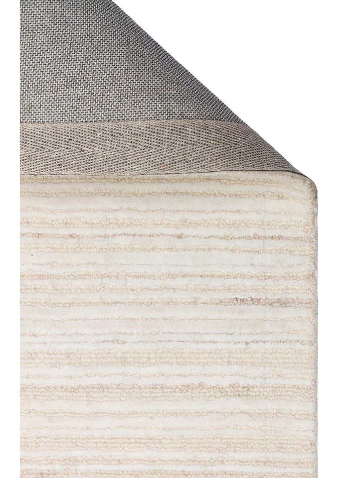 Tapis tissé à la main en mélange de laine et TENCEL™ série Palermo CREAM