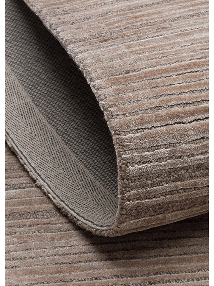 Tapis tissé à la main en mélange de laine et TENCEL™ série Palermo GREY