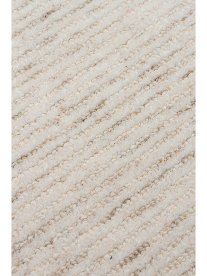 Tapis tissé à la main en mélange de laine et coton série Vienna LIGHT NATURAL