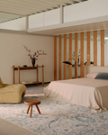 Tapis Uşak TENCEL™ Çırağan 100 % naturel, scintillant, fabriqué à la main sur métiers spéciaux 07VSKY