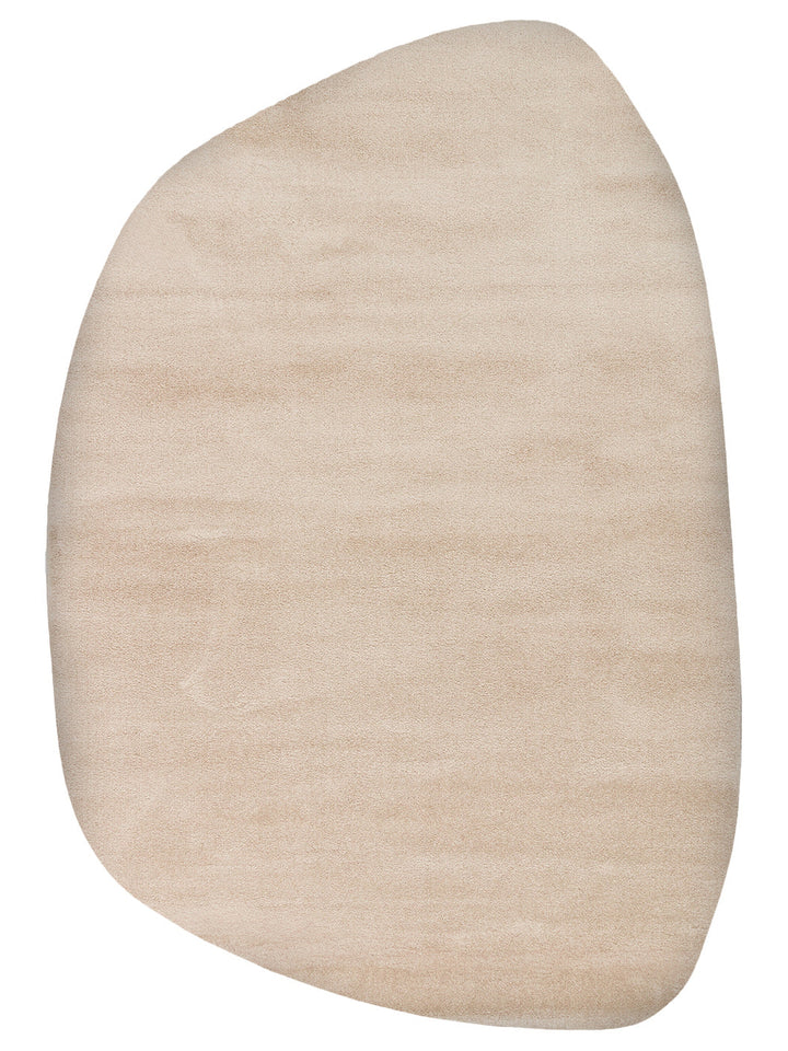 Peace Art Dust-Free, Soft-Touch, Elegant Shaggy Carpet 03 BEIGE