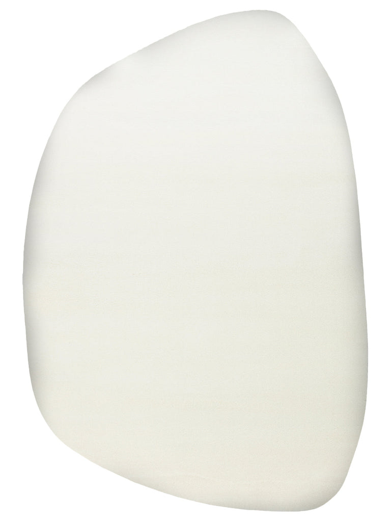 Peace Art Dust-Free, Soft-Touch, Elegant Shaggy Carpet 03 WHITE