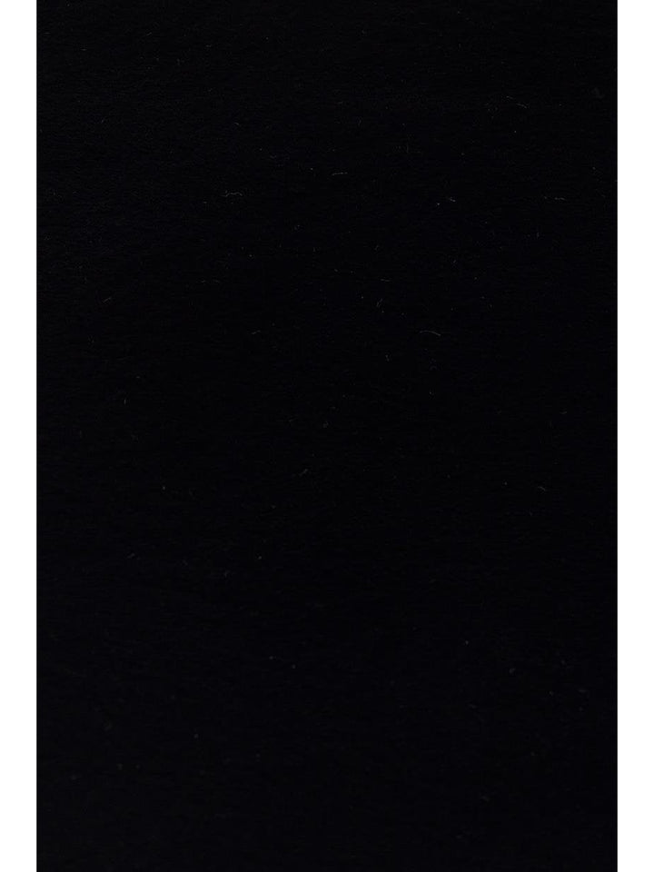 Bunny New Yumuşak Dokulu Uzun Tüylü Yıkanabilir Tavşan Postu BLACK DOUBLE N - Carpetdocia