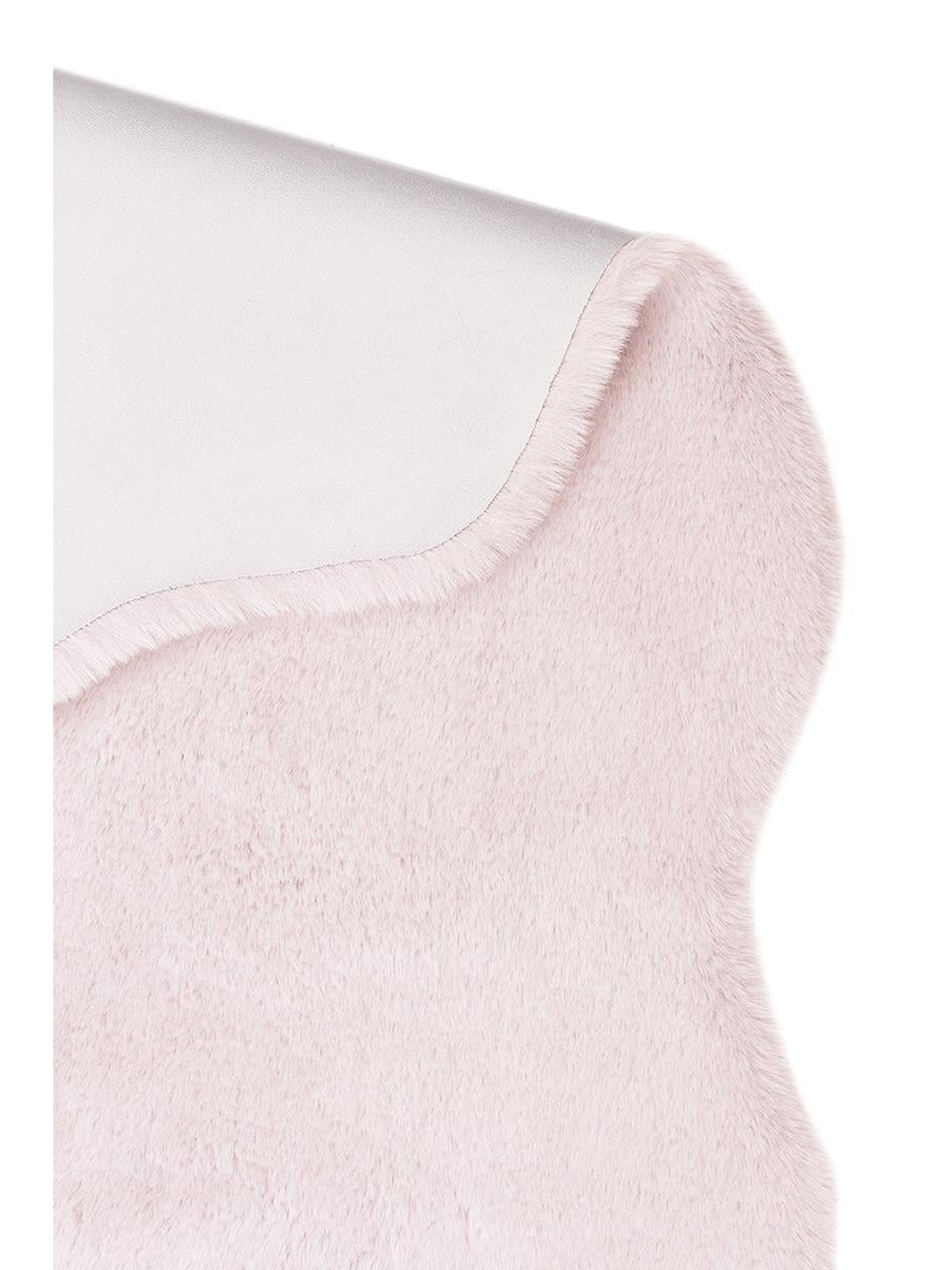 Bunny New Yumuşak Dokulu Uzun Tüylü Yıkanabilir Tavşan Postu POWDER DOUBLE N - Carpetdocia