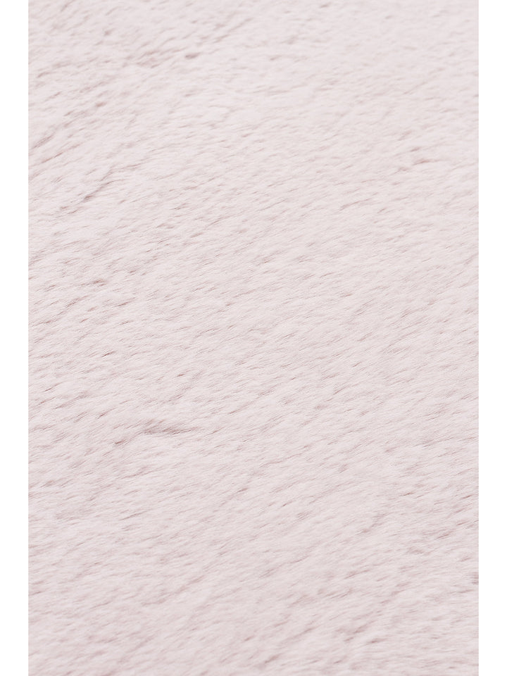 Bunny New Yumuşak Dokulu Uzun Tüylü Yıkanabilir Tavşan Postu POWDER SINGLE N - Carpetdocia