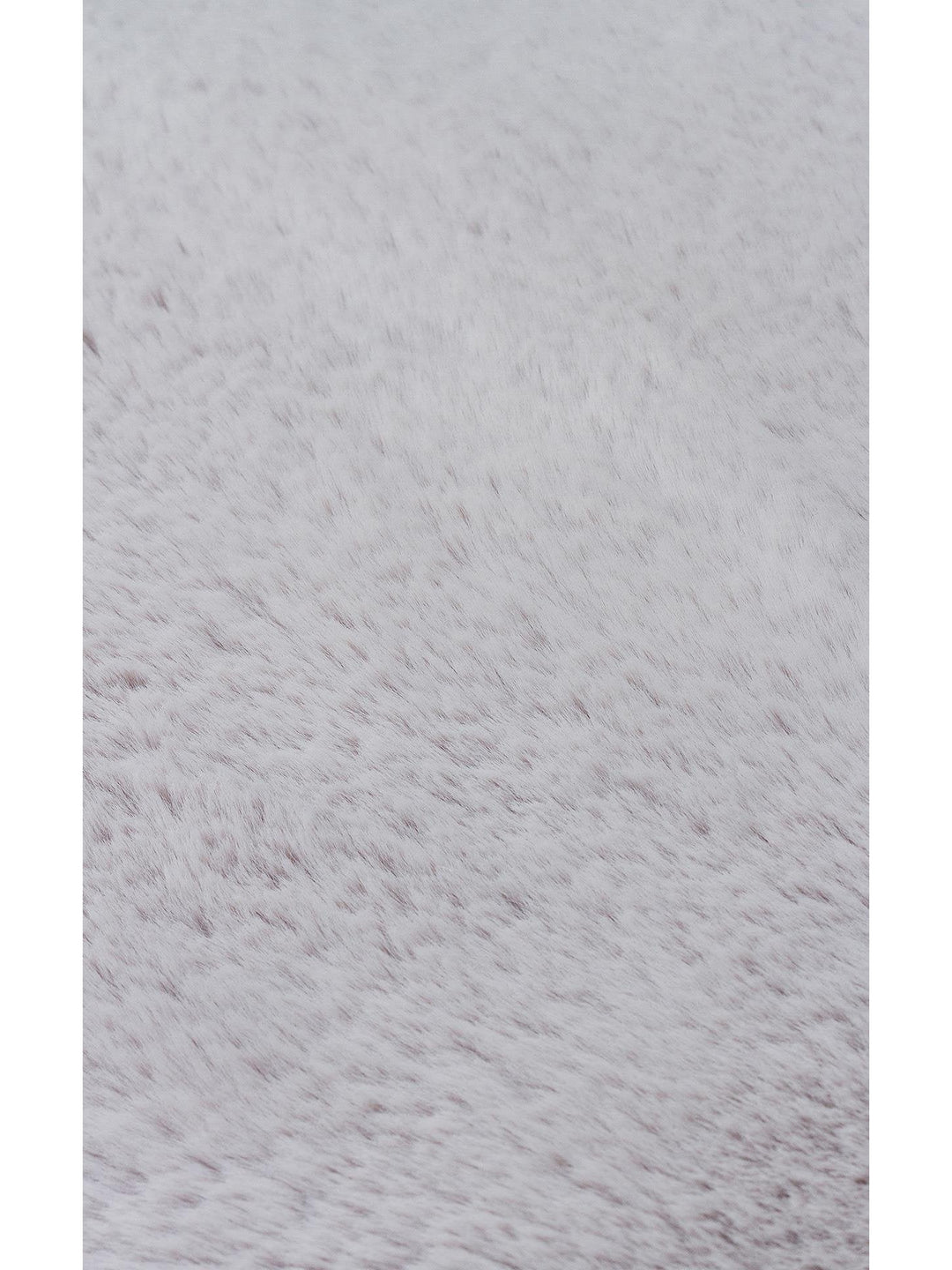 Bunny New Yumuşak Dokulu Uzun Tüylü Yıkanabilir Tavşan Postu SILVER QUARD N - Carpetdocia