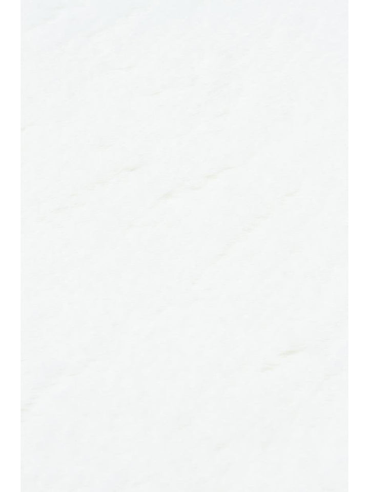 Bunny New Yumuşak Dokulu Uzun Tüylü Yıkanabilir Tavşan Postu WHITE QUARD N - Carpetdocia