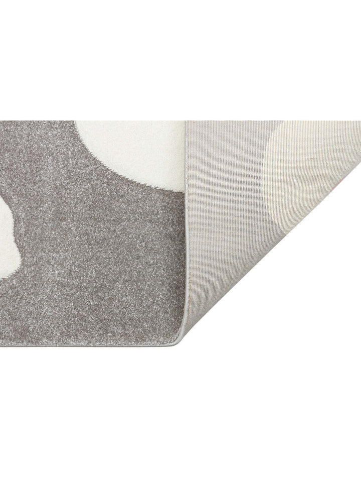 Carpetdocia Kids Eğlenceli Bulut Desenli Çocuk Halısı 09 GREY - Carpetdocia