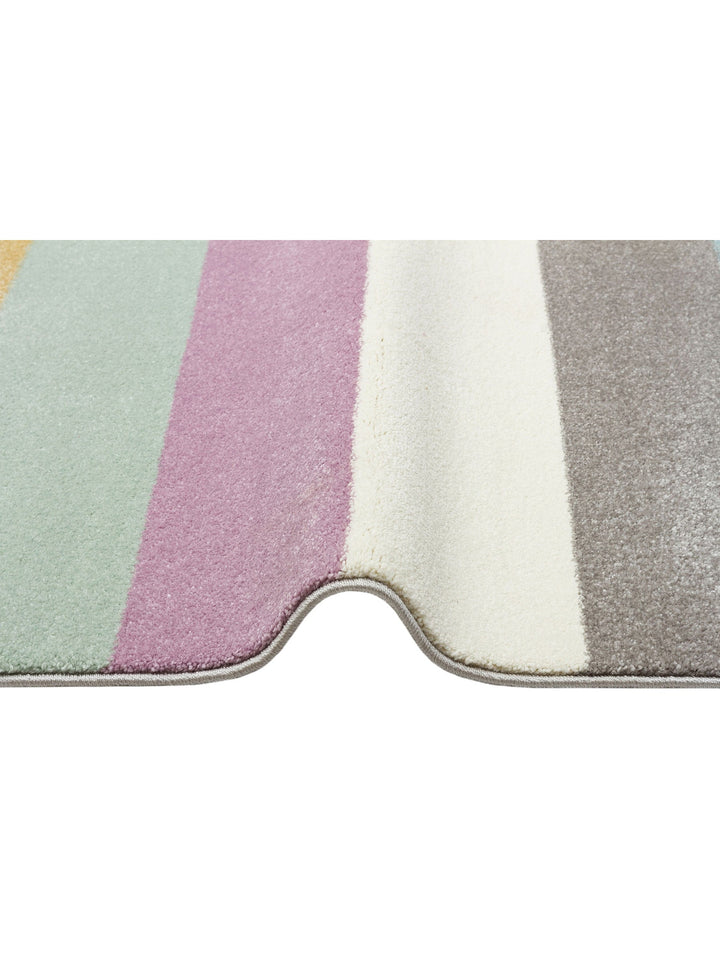 Carpetdocia Kids Eğlenceli Çok Renkli Çocuk Halısı 22 PASTEL - Carpetdocia