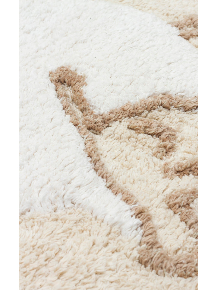 Cotton Baby %100 Naturel Pamuk Yıkanabilir Kaymaz Tabanlı Bebek Halısı 11 MULTY XXW Q - Carpetdocia