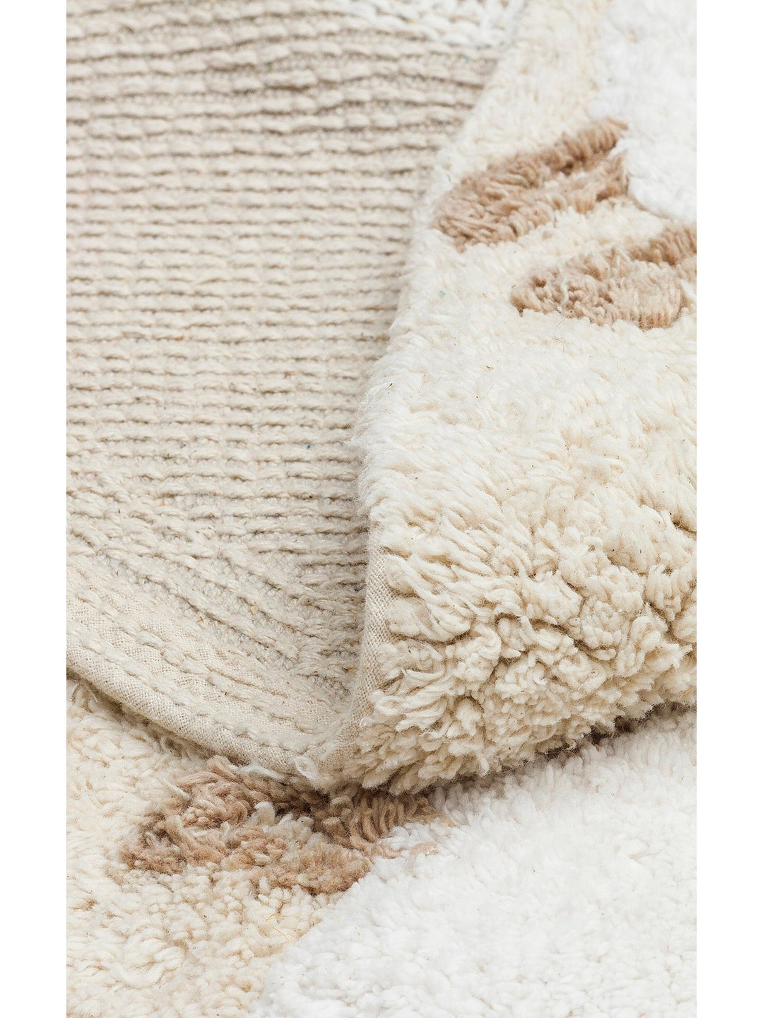 Cotton Baby %100 Naturel Pamuk Yıkanabilir Kaymaz Tabanlı Bebek Halısı 11 MULTY XXW Q - Carpetdocia
