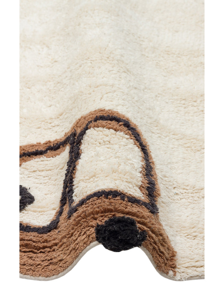 Cotton Baby %100 Naturel Pamuk Yıkanabilir Kaymaz Tabanlı Bebek Halısı 15 MULTY XXW Q - Carpetdocia