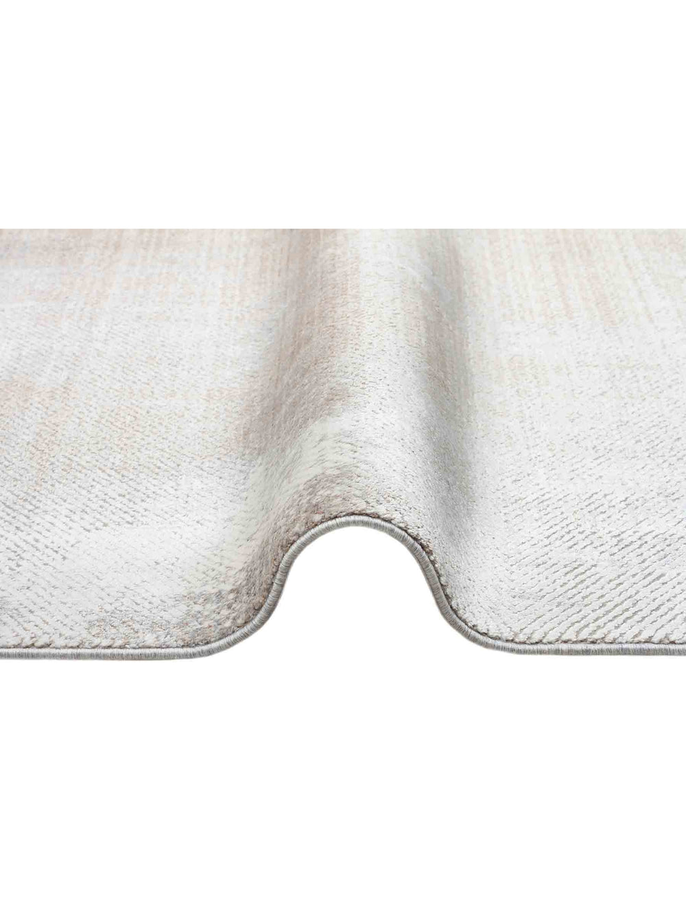 Mumbai Serisi Modern Desenli Yüksek Kalite Sık Dokuma Parlak Salon Halısı 05 CREAM GOLD - Carpetdocia