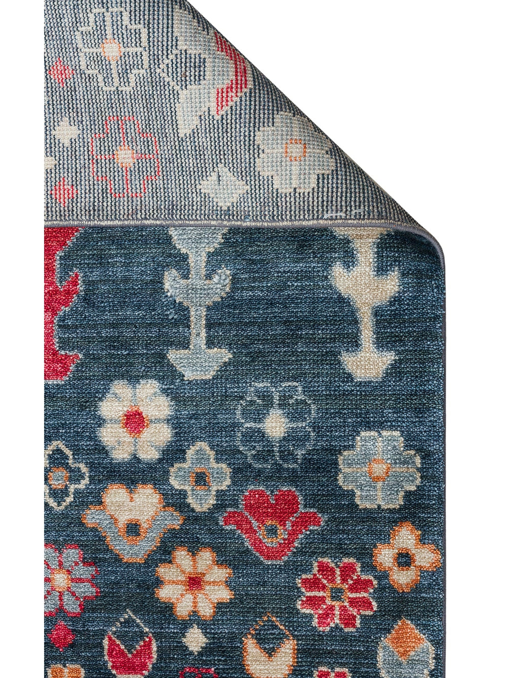 Oushak Carnaval %100 Naturel Kolay Temizlenir El Emeğiyle Üretilen Tensel Modern Uşak Halısı 17NVYML - Carpetdocia