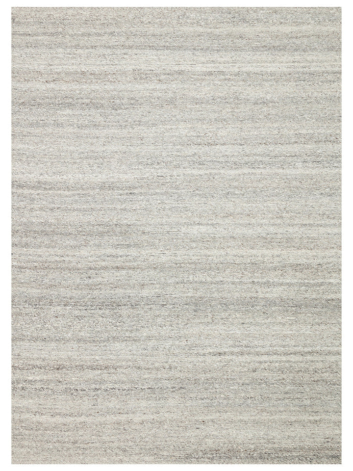 Paglia Serisi %100 Naturel Yeni Zelanda Yünü Sumak Düğümü El Dokuma Salon Oturma Odası Halı GREY - Carpetdocia