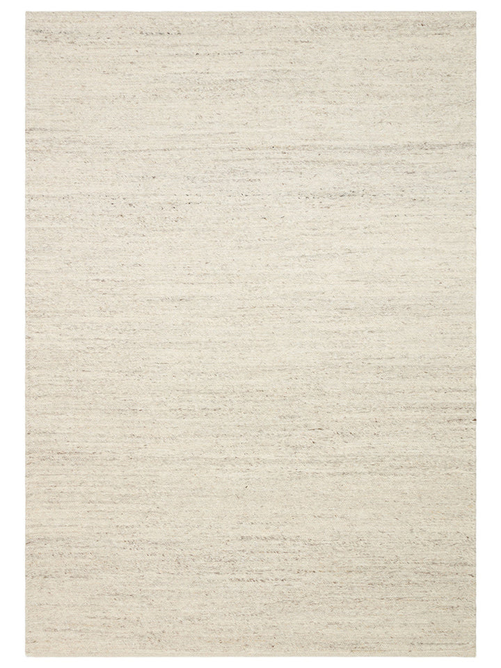Paglia Serisi %100 Naturel Yeni Zelanda Yünü Sumak Düğümü El Dokuma Salon Oturma Odası Halı IVORY - Carpetdocia