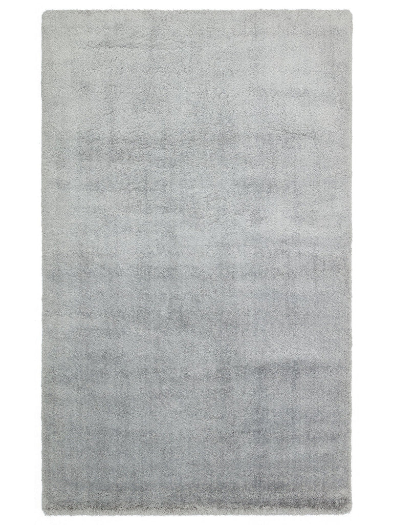 Peluche Fluff Dust-Free Soft Modern Living Room Hallway Fluffy Shaggy Carpet 1006 GREY