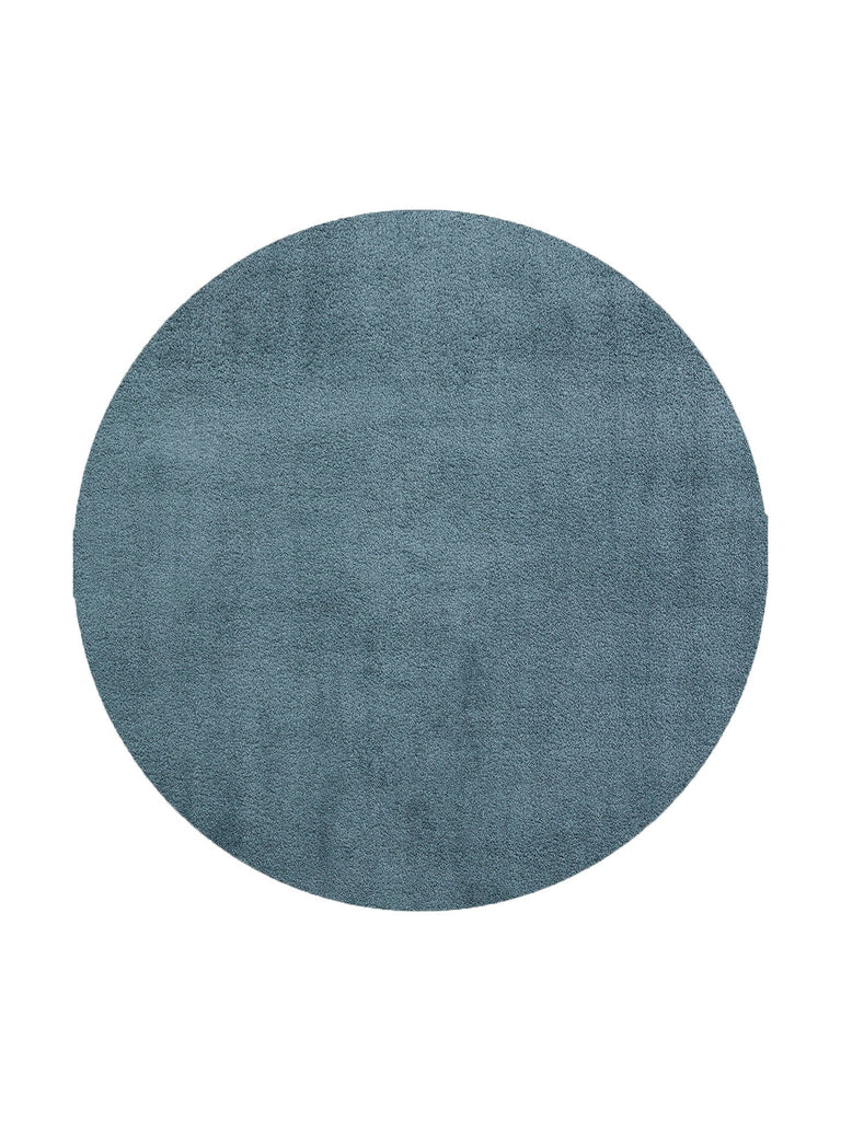 Peluche Fluff Dust-Free Soft Modern Living Room Hallway Fluffy Shaggy Carpet 1006 MARINE Q