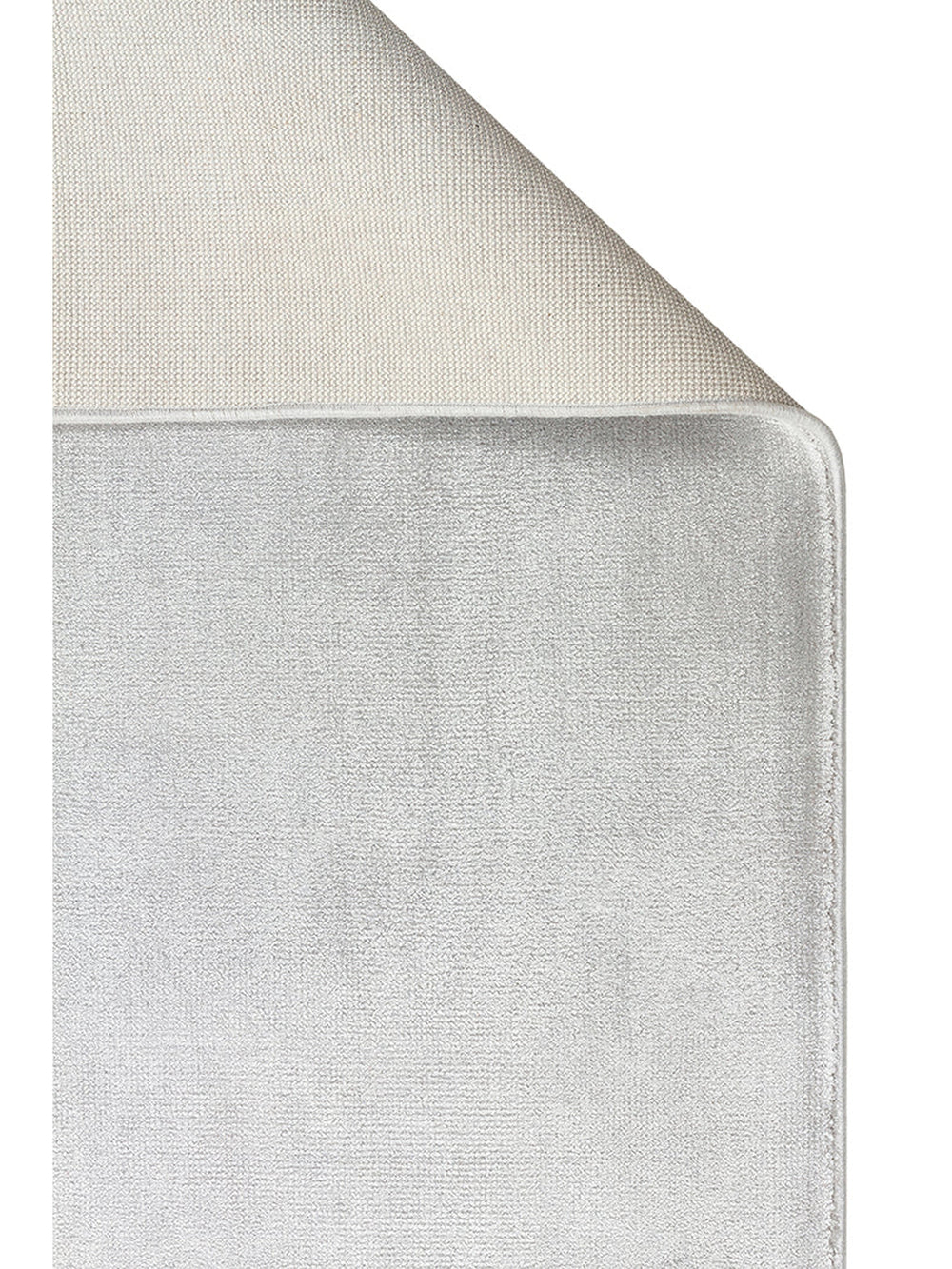 Queen Serisi %100 Naturel Viskon Parlak Modern El Emeğiyle Üretilen Salon Oturma Odası Halı GREY - Carpetdocia