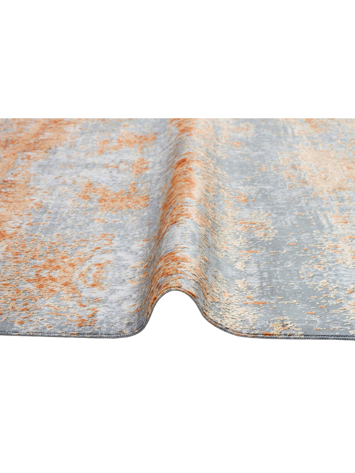 Smooth Yıkanabilir Kaymaz Parlak Oturma Odası Salon Koridor İnce Dokuma Modern Halı 01 TERRA XW - Carpetdocia