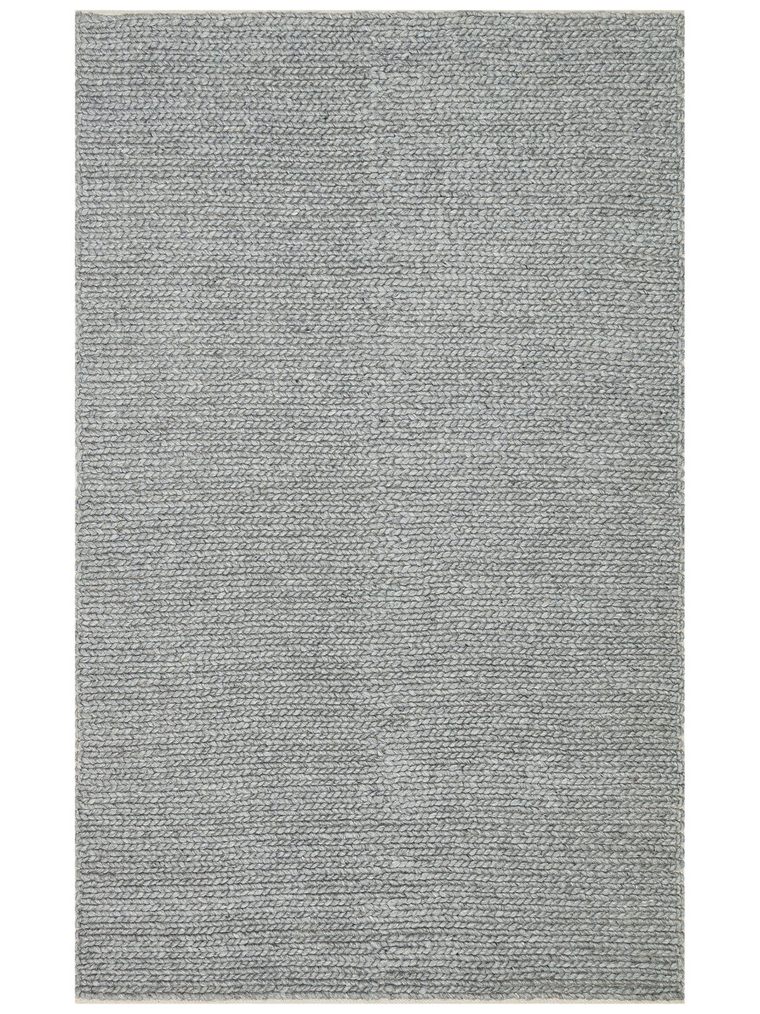 Woolstar %100 Naturel Kazak Desenli Salon Oturma Odası Koridor Antre El Dokuma Örgü Halı GREY - Carpetdocia
