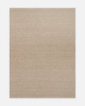 Agra Serie Woll-, Polyester- und Baumwollmischung handgeknüpfter Teppich BEIGE