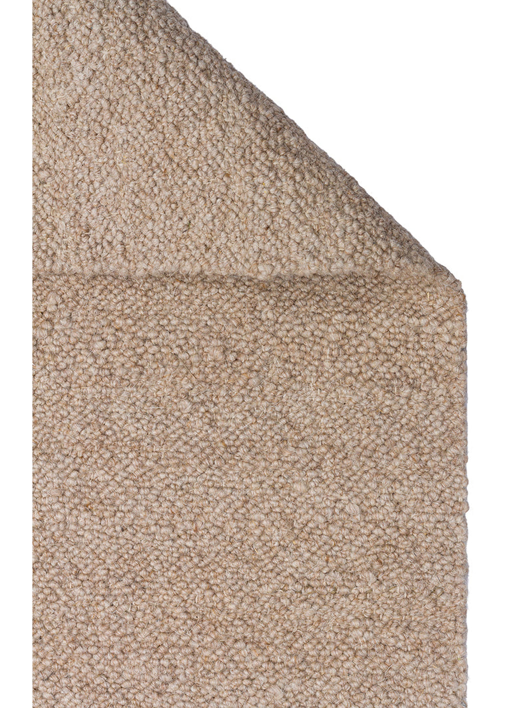 Agra Series Wool Polyester and Cotton Blend Handwoven Rug BEIGE