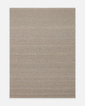 Agra Serie Woll-, Polyester- und Baumwollmischung handgeknüpfter Teppich DARK STONE