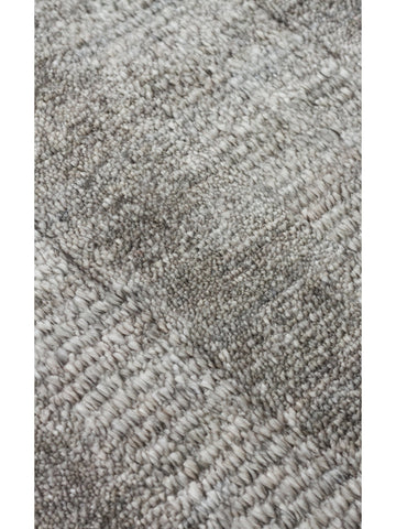 Brasilia El Emeğiyle Üretilen Modern Sade Şık TENCEL™ Özel Kara Tezgah Halısı 01 ANTHRACITE - Carpetdocia