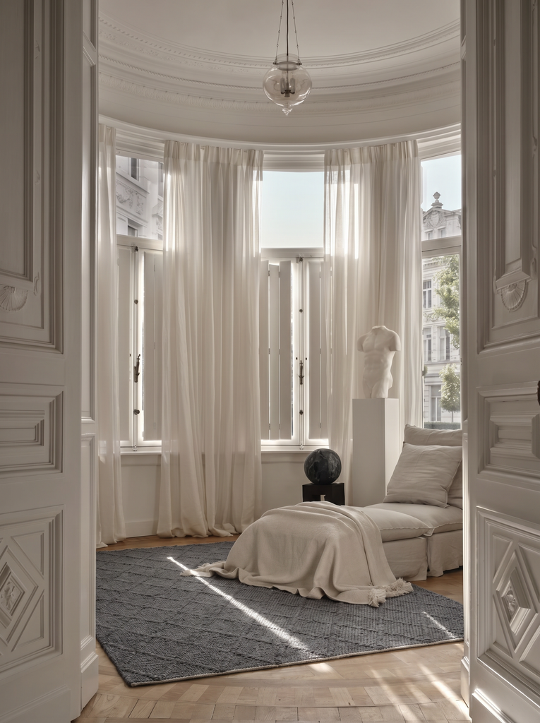 Woolstar Tapis tissé main en laine 100 % naturelle avec motif kazak pour salon, séjour, couloir, entrée DIAMONDANT