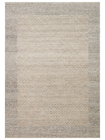 Herringbone Serisi El Dokuma Modern Etnik Salon Oturma Odası Yatak Odası Halı BEIGE - Carpetdocia