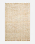 Hitit Série Tapis tissé main traditionnel en laine naturelle 100 % et jute pour salon, séjour, chambre BEIGE