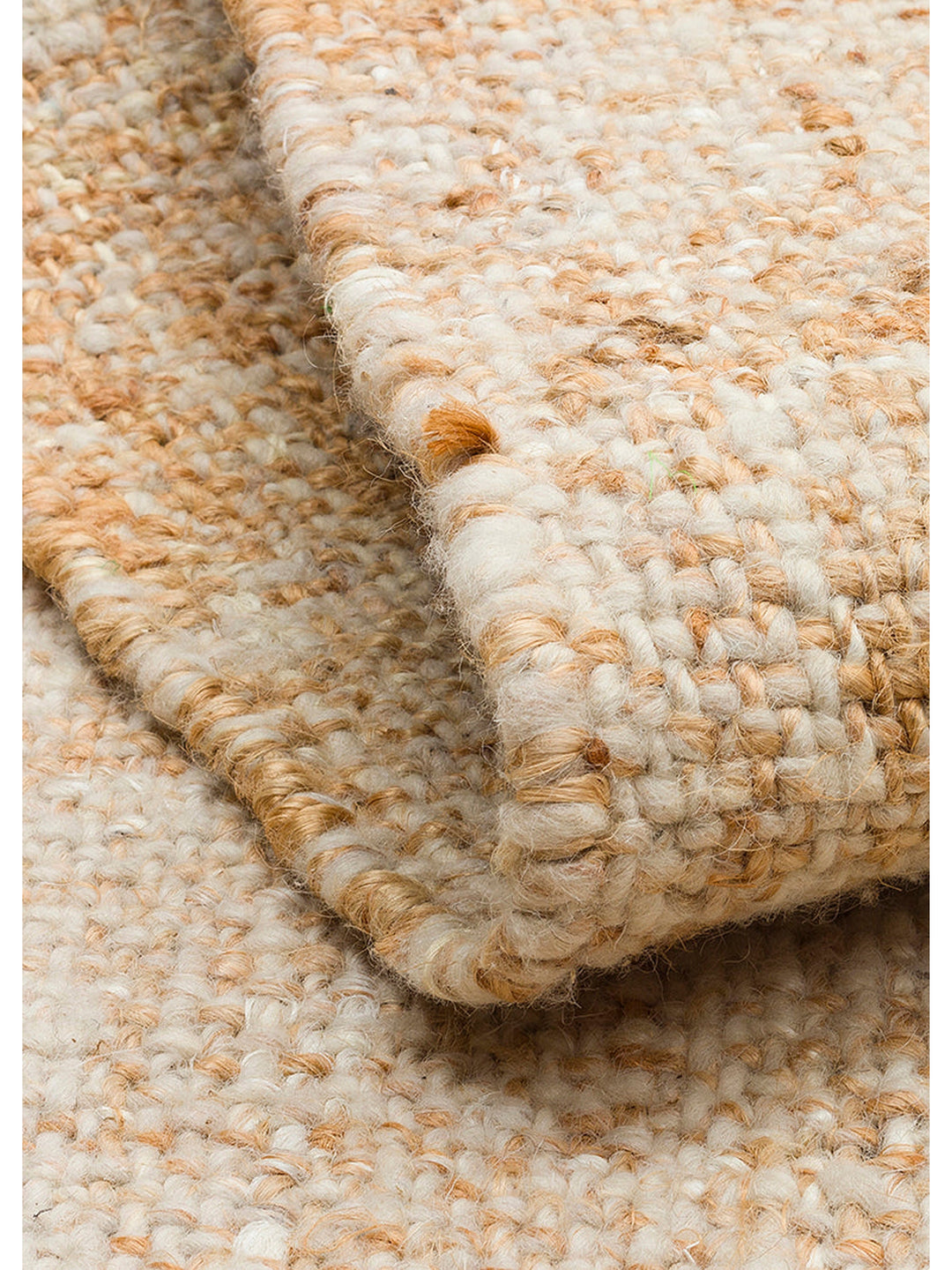 Hitit Serisi %100 Naturel Yün ve Jüt El Dokuma Geleneksel Salon Oturma Odası Yatak Odası Halı BEIGE - Carpetdocia