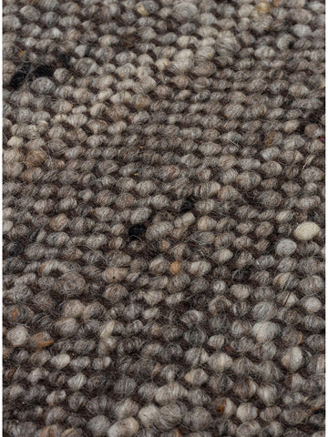 Jakarta Series Wool Polyester and Cotton Blend Handwoven Rug ANTHRACITE
