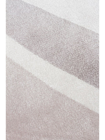 Monza Art Geometric Pattern High Quality Dense Weave Shiny Modern Living Room Carpet 05 CREAM GREY