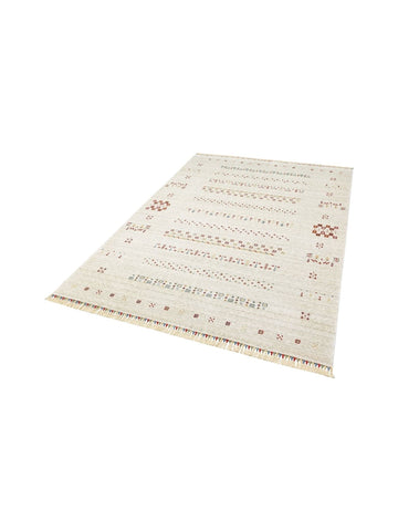 Oushak Carnaval 100% Natural Easy to Clean Handcrafted TENCEL™ Modern Uşak Carpet 06 BEIGE