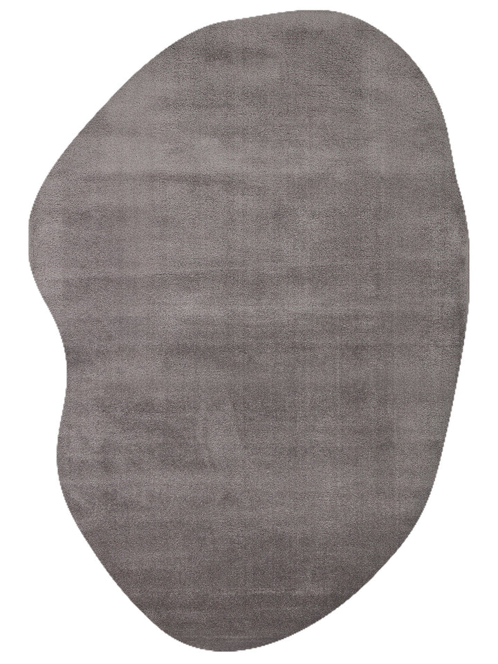 Peace Art Hav Toz Vermez Yumuşak Tuşeli Zarif Shaggy Halı 02 ANTHRACITE - Carpetdocia