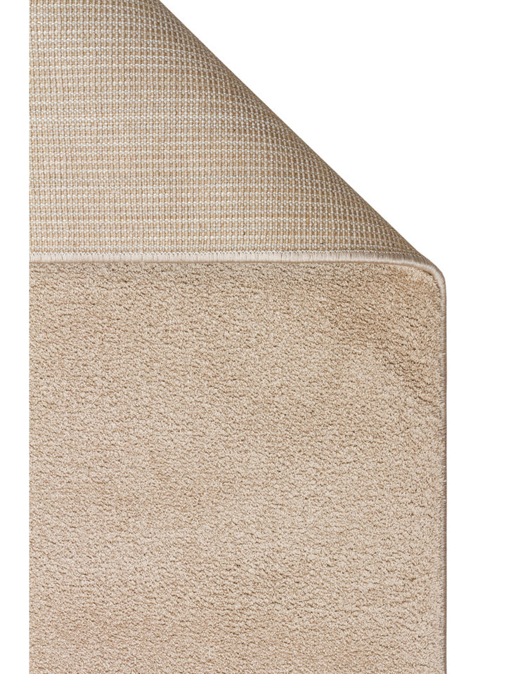 Peace Art Hav Toz Vermez Yumuşak Tuşeli Zarif Shaggy Halı 03 BEIGE - Carpetdocia