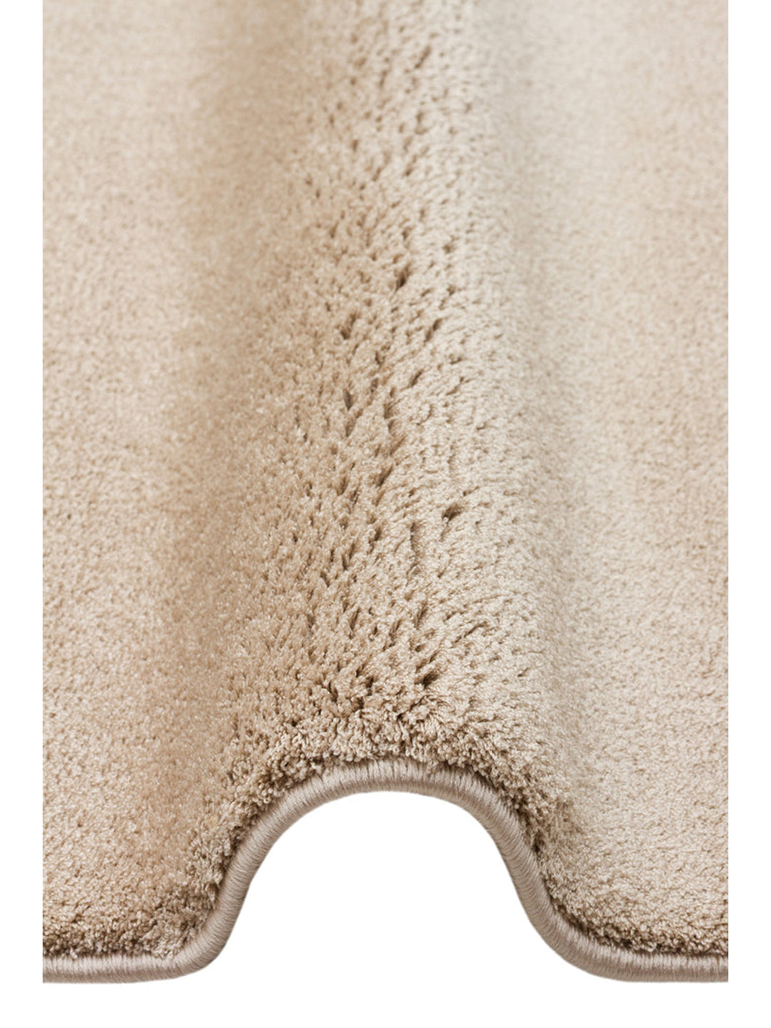 Peace Art Hav Toz Vermez Yumuşak Tuşeli Zarif Shaggy Halı 03 BEIGE - Carpetdocia