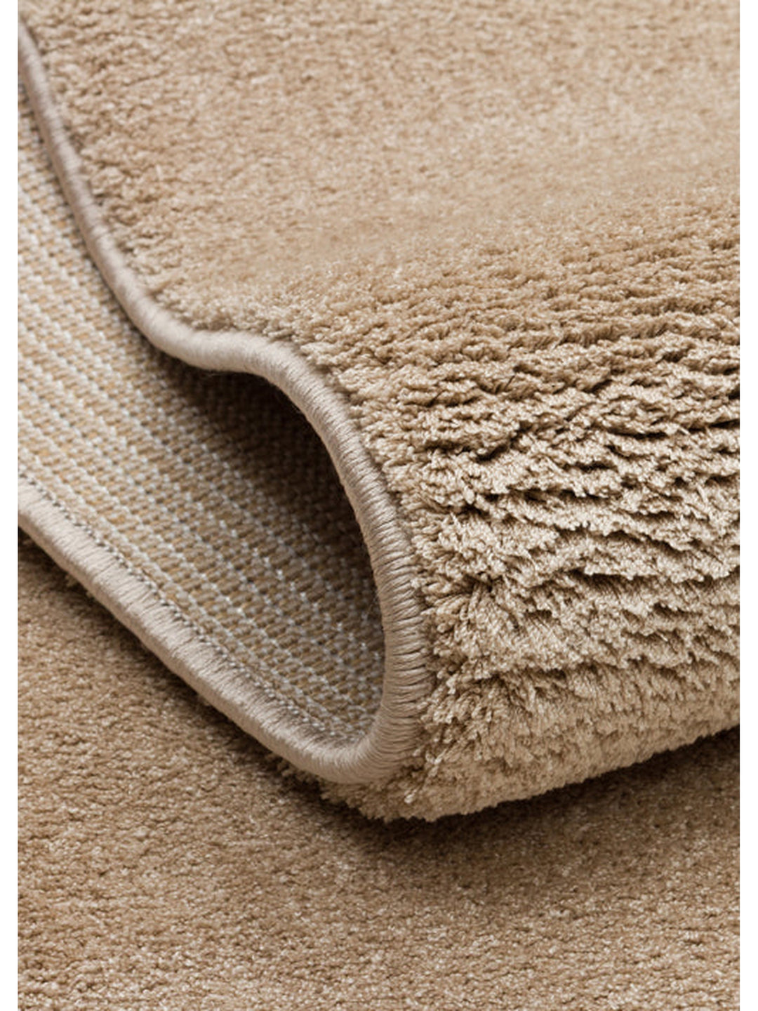 Peace Art Hav Toz Vermez Yumuşak Tuşeli Zarif Shaggy Halı 05 BEIGE - Carpetdocia