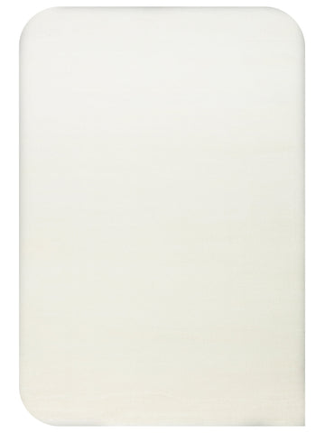 Peace Art Hav Toz Vermez Yumuşak Tuşeli Zarif Shaggy Halı 05 WHITE - Carpetdocia