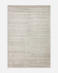 Portofino Serie 100% natürliche Viskose Wolle Baumwolle handgewebter moderner Wohnzimmer Teppich SILVER