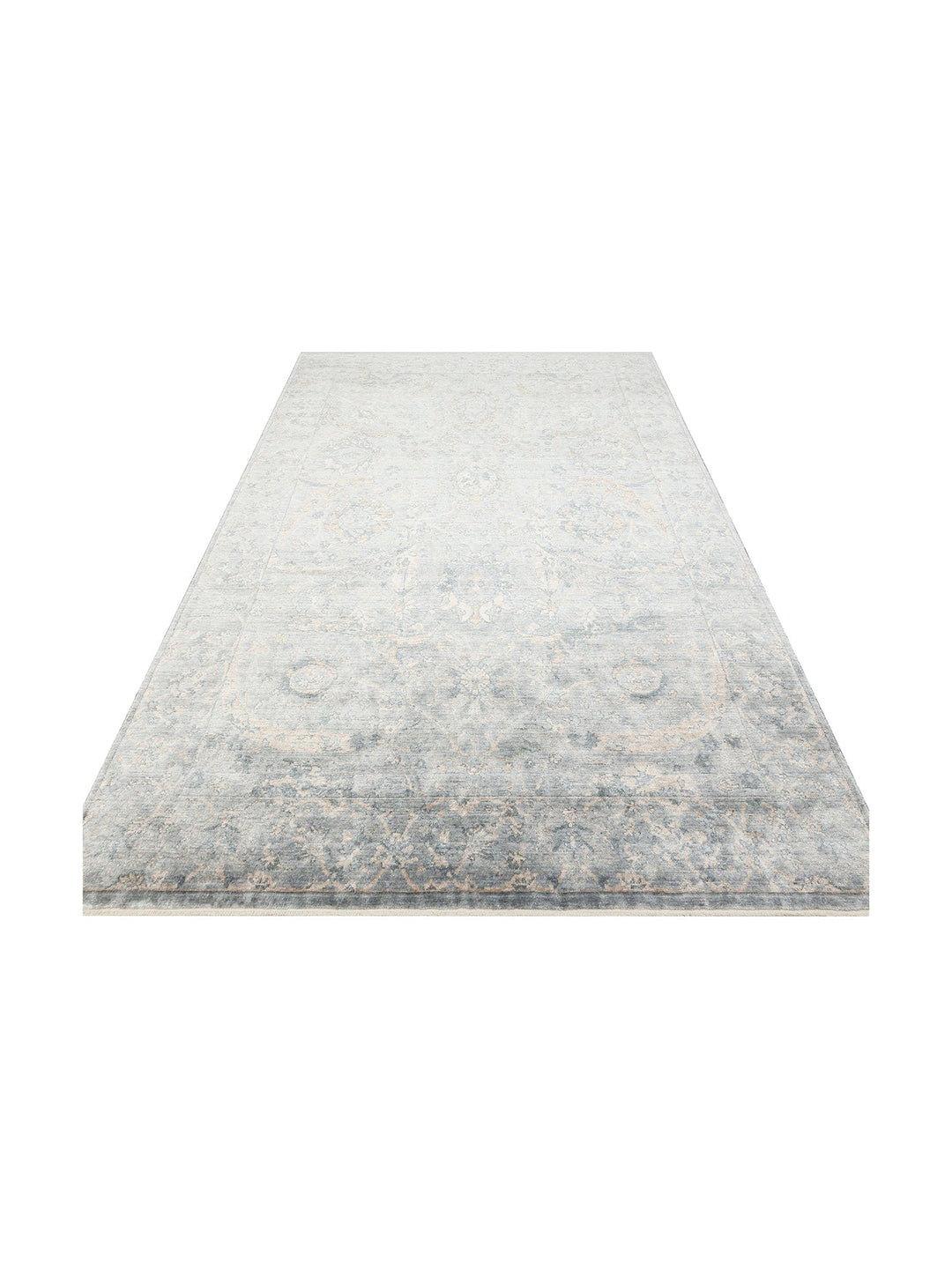 Çırağan %100 Naturel Özel Işıltılı El Emeği ile Özel Tezgahlarda Üretilen Tensel Uşak Halısı 07SKYVZ - Carpetdocia
