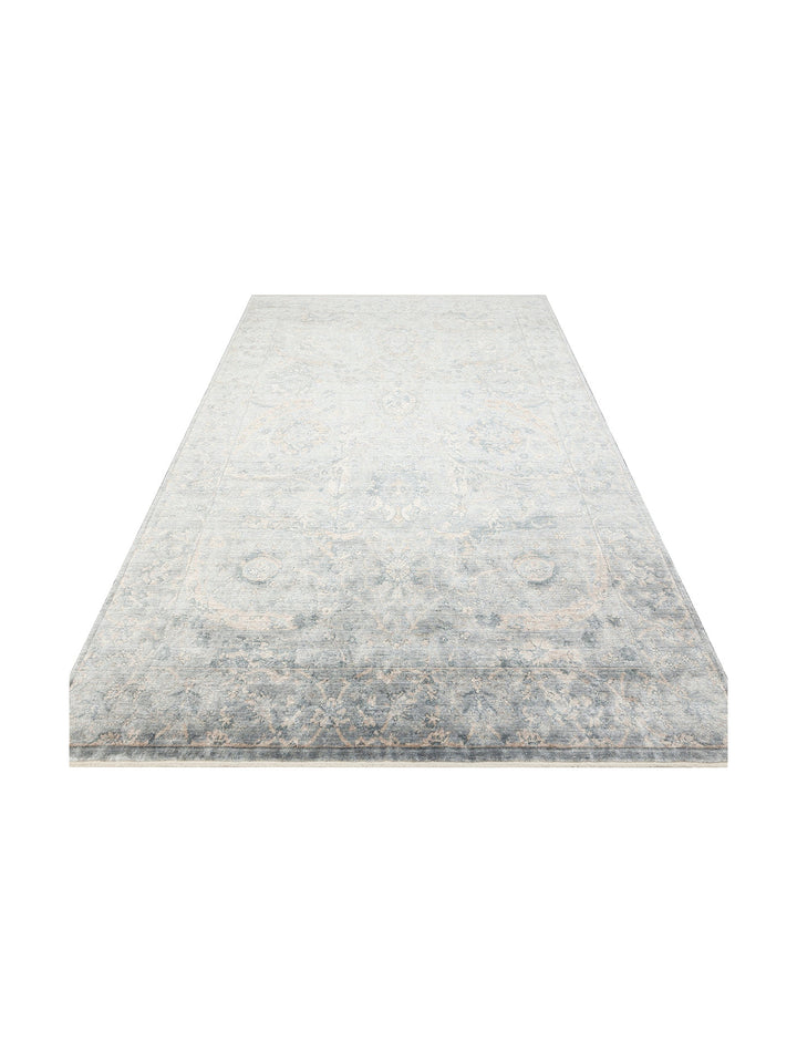 Çırağan %100 Naturel Özel Işıltılı El Emeği ile Özel Tezgahlarda Üretilen Tensel Uşak Halısı 07SKYVZ - Carpetdocia